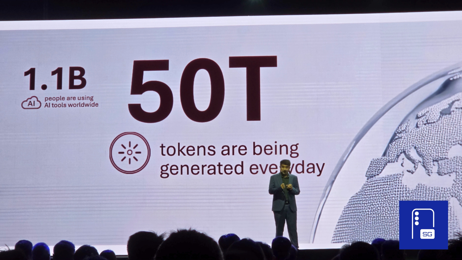 Qualcomm Kedar Kondap at Computex 2026 about tokens used everyday