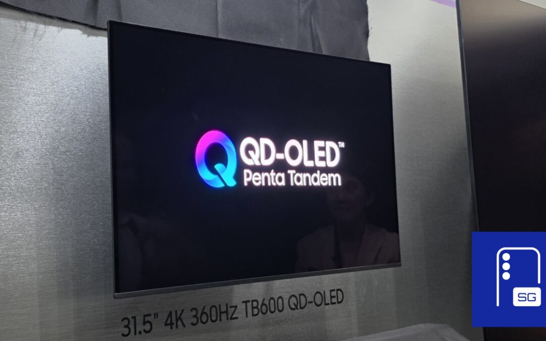 Computex 2026 | Samsung Showcases 31.5-inch 4K 360Hz QD-OLED Panel