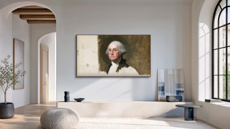 Samsung - Gilbert Stuart, Athenaeum Portrait (Lifestyle)