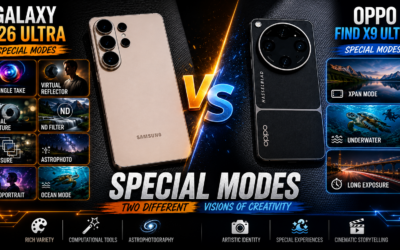 Galaxy S26 Ultra vs OPPO Find X9 Ultra Special Modes: Two Different Visions of Creativity