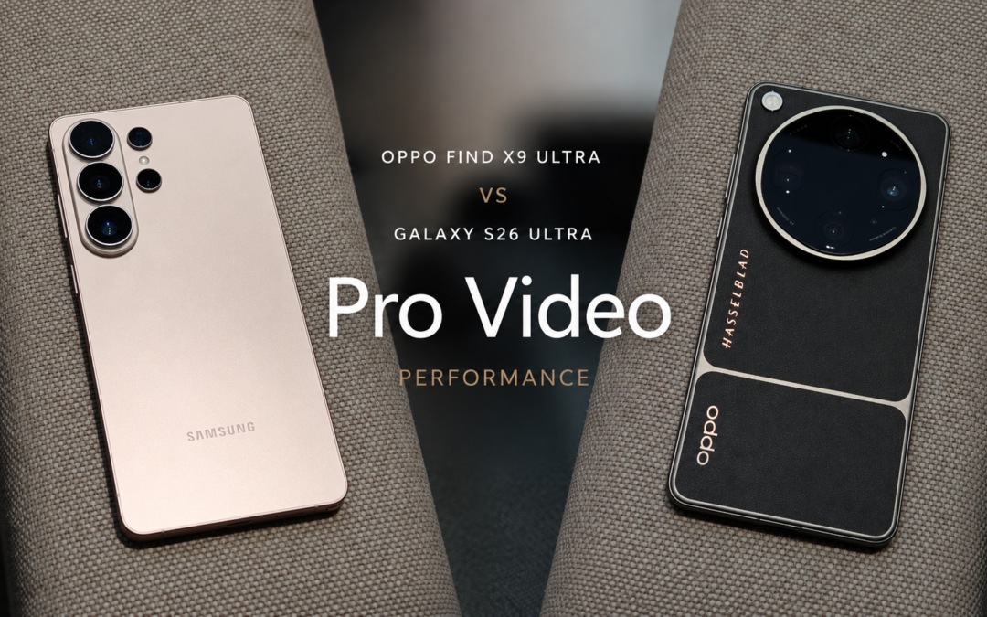 OPPO Find X9 Ultra vs Galaxy S26 Ultra: Pro Video Performance